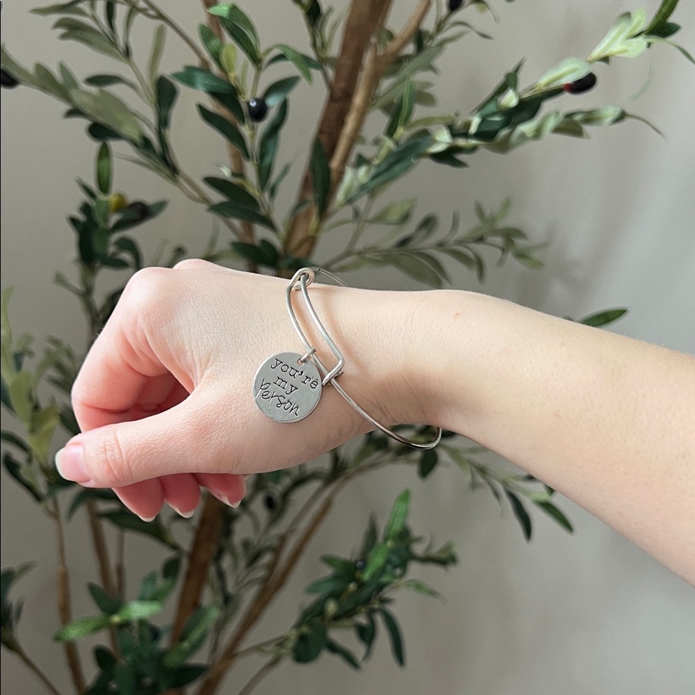 Silver Engraved “You’re My Person” Grey’s Anatomy Bracelet